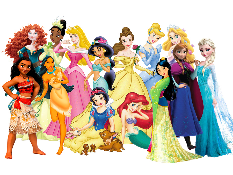 ¿Cuáles son las edades de las princesas de Disney?